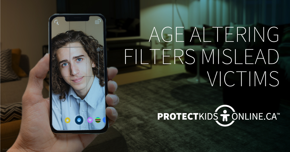 Age altering filters mislead victims – ProtectKidsOnline.ca
